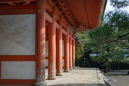 Sanmon Gate of the Daitokuji Temple in Kyotoのeditorial素材