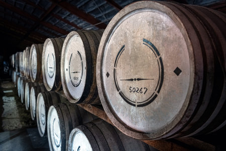 Scenery of the Distillery of whisky