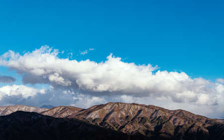 Magnificent scenery of the Ou Mountains in Japanの写真素材