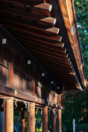 Tsuchinoya Hall of the Kamigamo Shrine in Kyoto, Japanのeditorial素材