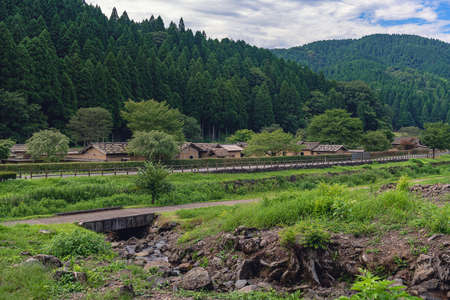 Scenery of the Ichijodani Asakura Family Historic Ruinsのeditorial素材