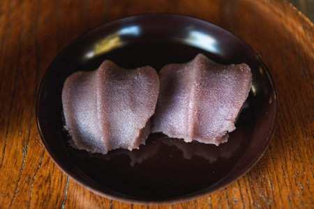 Ankoro Mochi, a specialty of Ise, Japanの写真素材