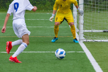 Amateur football, Malopolska, Polandの写真素材