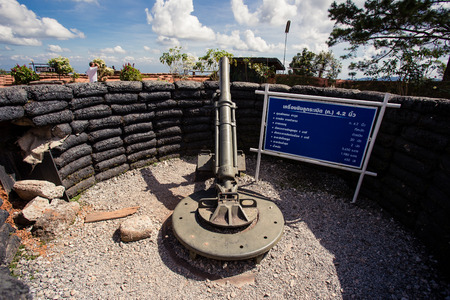 27/11/2013 Weapon Museum in Khao Kho, Khao Kho District, Phetchabun Thailandのeditorial素材