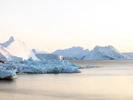 Arctic Icebergs in Greenland
