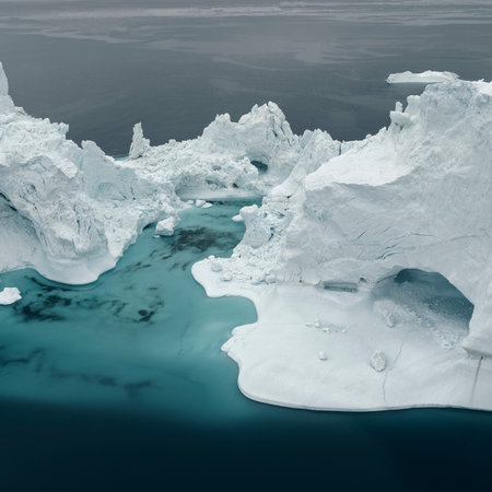 Iceberg in Arctic Ocean