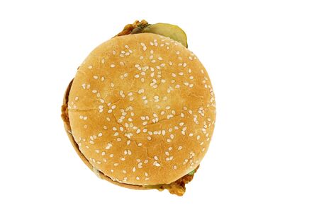 3d render of unhealthy food, hamburgerの写真素材