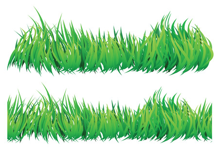 seamles natural looking grass that looks like wind blowing through it.のイラスト素材