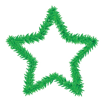 illustrations of christmas wreath as decorations and symbolsのイラスト素材