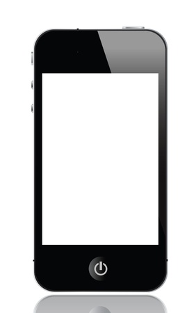 illustration of smartphone, vector format.のイラスト素材
