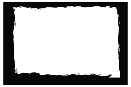 grunge borders, frames.のイラスト素材