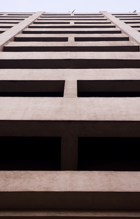 abstract patterns of building exteriorの写真素材