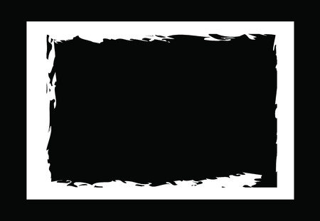 grunge borders, frames, for image or photo. vector format.のイラスト素材