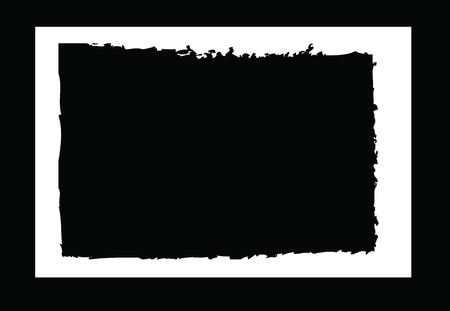 grunge borders, frames, for image or photo. vector format.のイラスト素材
