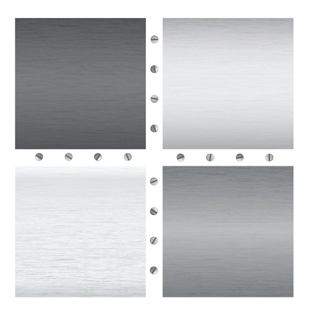 metal surface texture, for background or message displayのイラスト素材