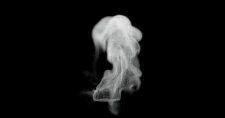 3d render of hot steam or smoke texture for food related manipulation.の写真素材
