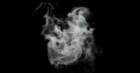 3d render of hot steam or smoke texture for food related manipulation.の写真素材