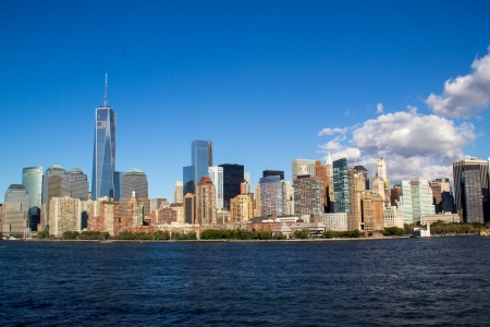 New York City skylineの写真素材