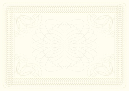 background certificateのイラスト素材