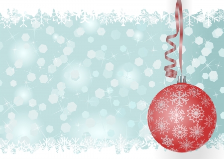 blurred background with christmas ornamentのイラスト素材