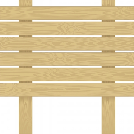 board with wooden planksのイラスト素材