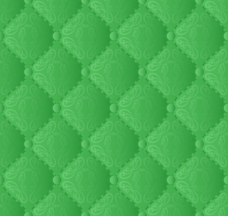 green background seamlessのイラスト素材