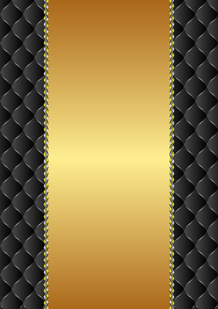gold and black backgroundのイラスト素材