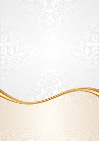 white and beige backgroundのイラスト素材