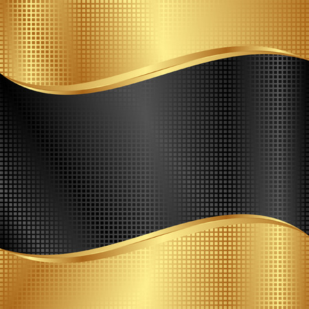 black and gold backgroundのイラスト素材