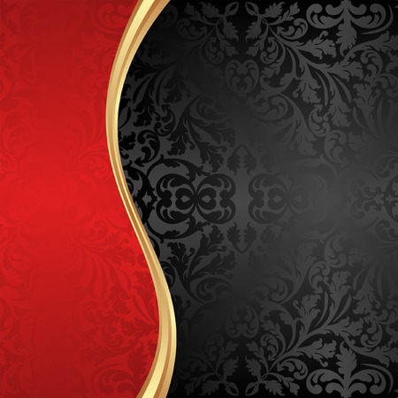 black and red backgroundのイラスト素材