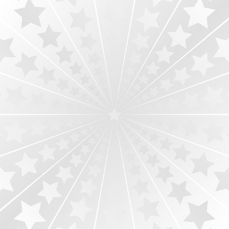 radial with starsのイラスト素材