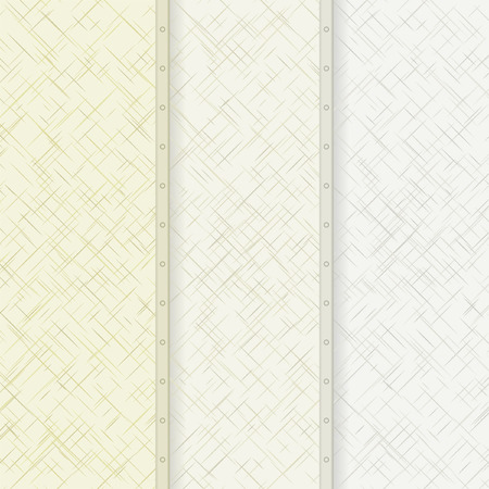 neutral background divided into three partsのイラスト素材