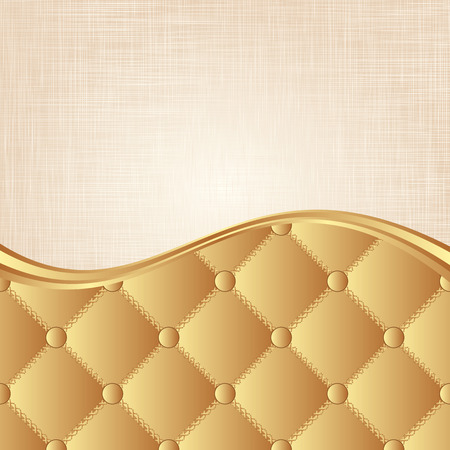 golden background with fabric textureのイラスト素材
