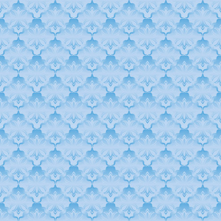 blue wallpaper seamless or patternのイラスト素材