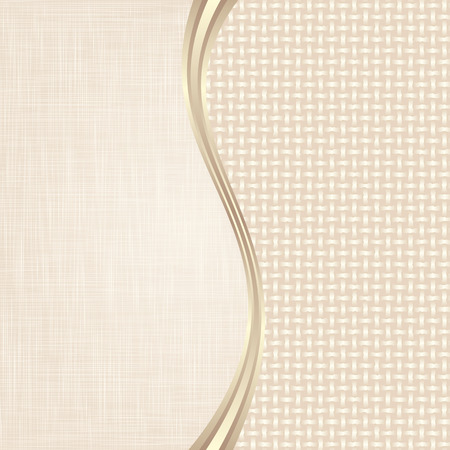 beige background divided into twoのイラスト素材