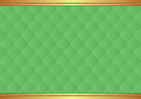 green background with decorative patternのイラスト素材