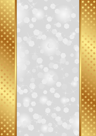 background with stars pattern and blurのイラスト素材