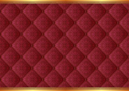 ornate background with baroque patternのイラスト素材