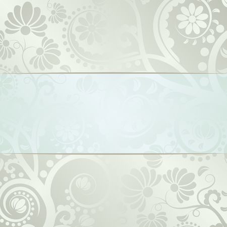 floral background with copy spaceのイラスト素材