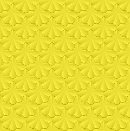 seamless pattern with yellow flowersのイラスト素材
