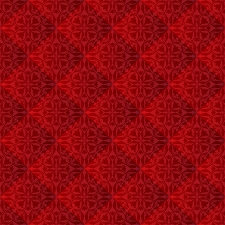 seamless pattern with floral ornamentsのイラスト素材