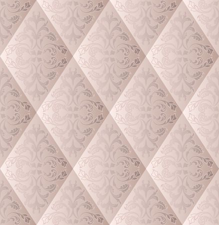 seamless pattern with floral ornamentのイラスト素材