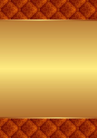 ornate  background with vintage ornamentのイラスト素材