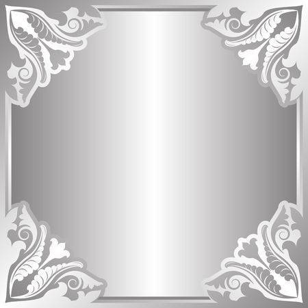 vintage background with decorative cornersのイラスト素材