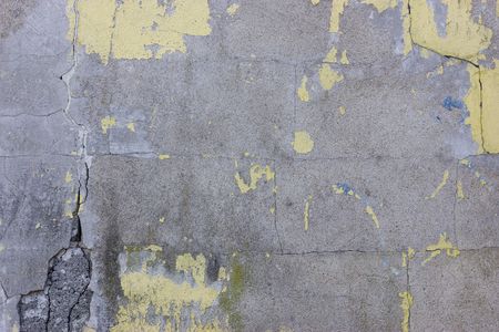 grunge concrete background with peeling paintの写真素材
