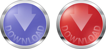 isolated download buttons