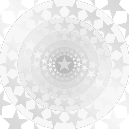 white background  with star patternのイラスト素材