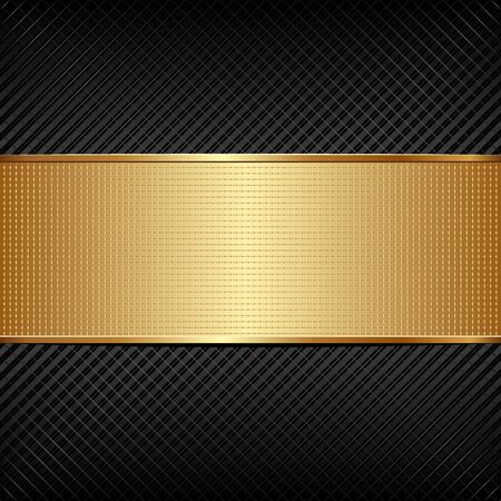 black and golden textured background with copy spaceのイラスト素材