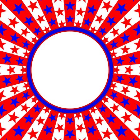 retro background with stars pattern and banner
のイラスト素材