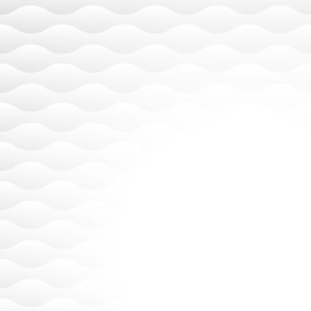 white background with wavy pattern and copy spaceのイラスト素材